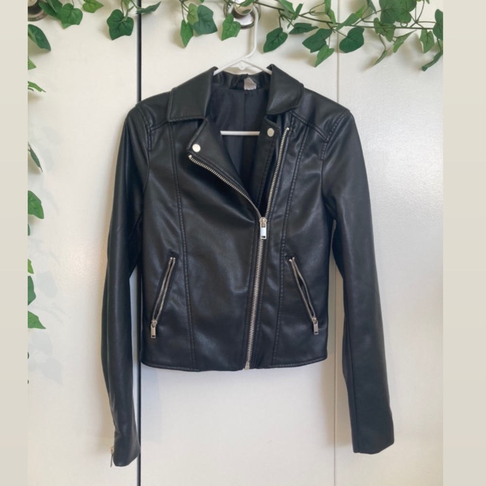 NWOT H&M Faux Leather Jacket